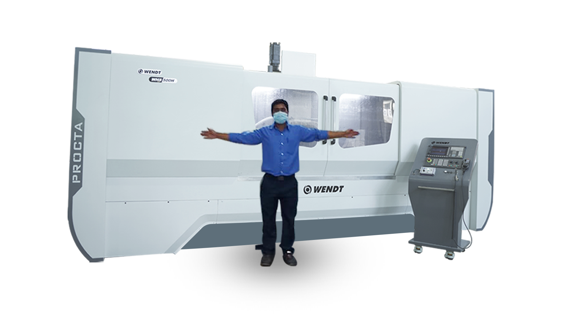 Precision Creep Feed Grinding Machine WHS Series